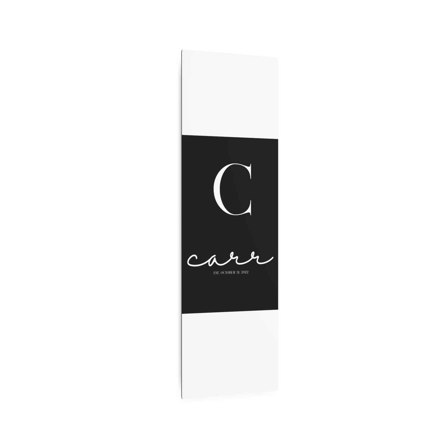 Personalized Metal Art Sign