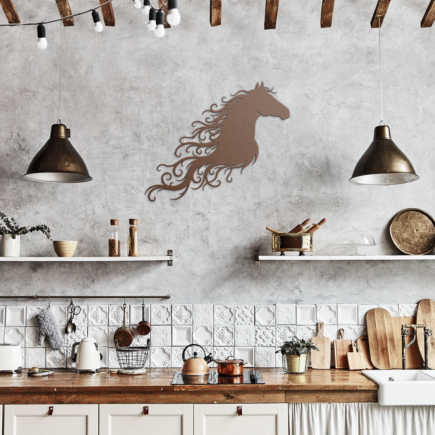Unbridled_Majesty_Steel_Wall_Decor_Copper_Rustic_Kitchen_Mockup.png