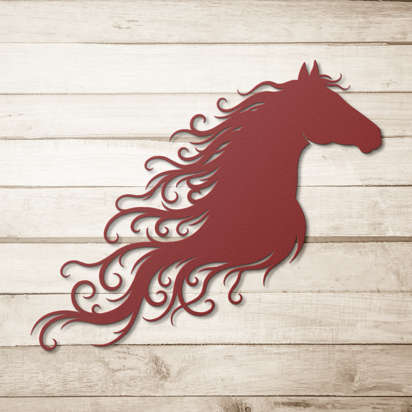 Unbridled_Majesty_Steel_Wall_Decor_Red_Simple_Wood_BKGD_Mockup.png