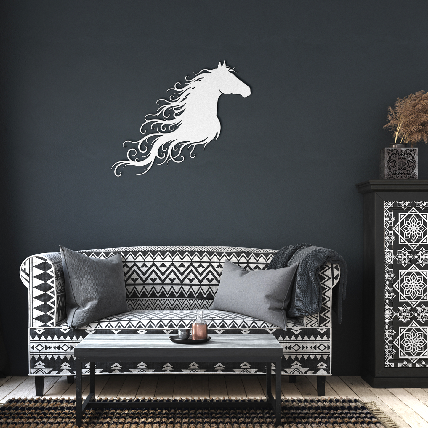 Unbridled_Majesty_Steel_Wall_Decor_White_Dark_Living_Room_Mockup.png