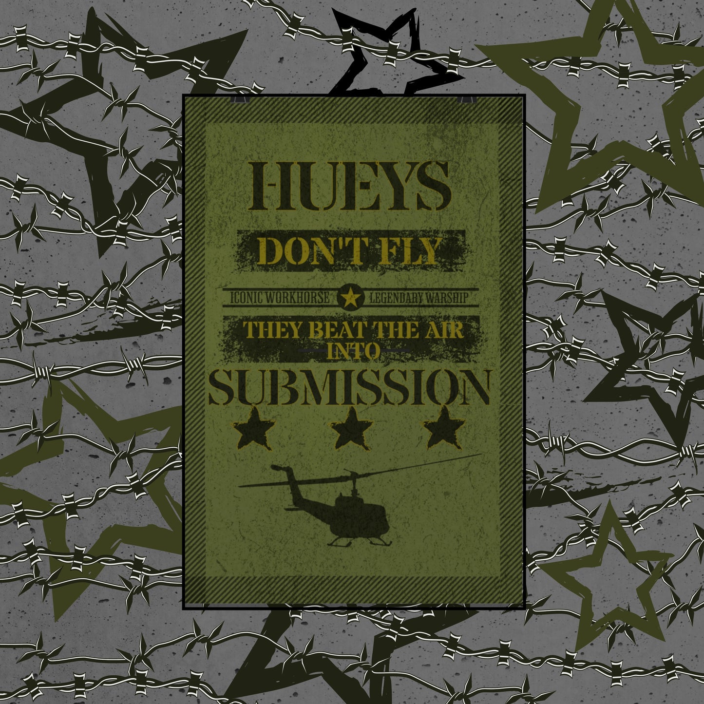 Huey: Beating the Air into Submission