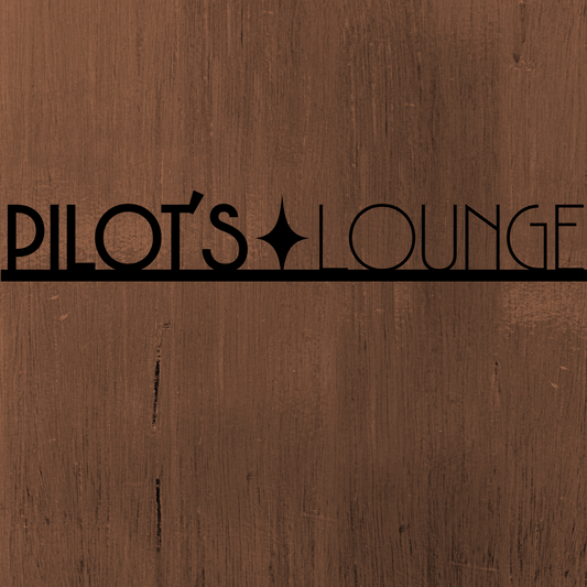 Steel "Lounge" Sign